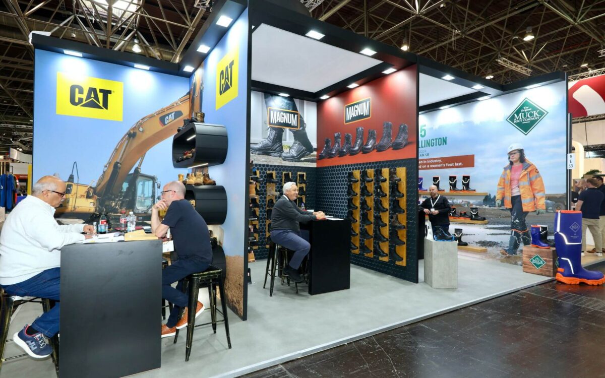 Footsure stand at A+A Dusseldorf